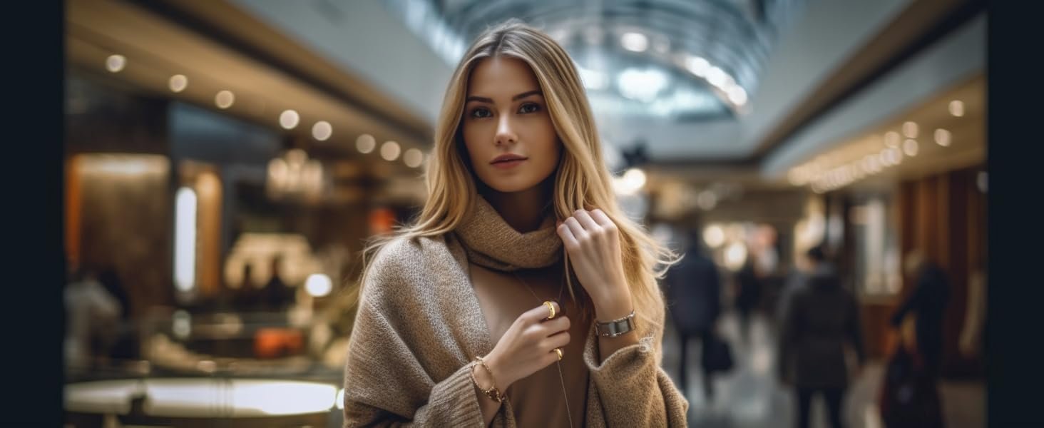 14k gold star statement rings for women