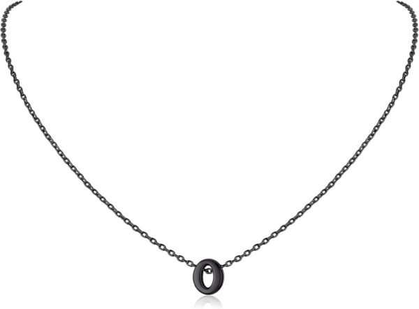 925 Sterling Silver Initial Necklace for Women Dainty Letter Jewelry Personalized Gift