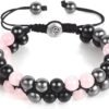 Triple Protection Bracelet - for Protect & Balance - Energy Crystal Handmade Bracelets for Men Women