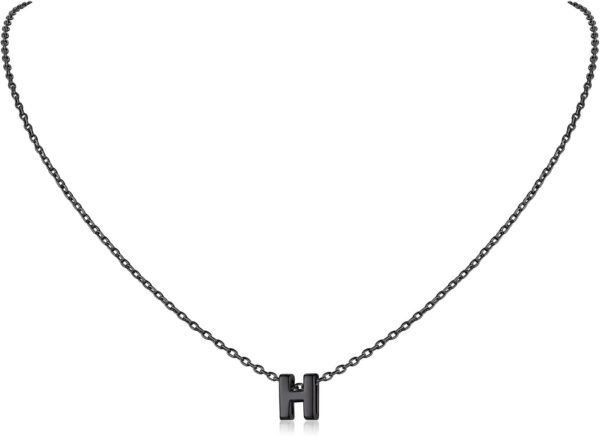 925 Sterling Silver Initial Necklace for Women Dainty Letter Jewelry Personalized Gift