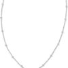 14k Gold-Plated Satellite Short Pendant Necklace, Fashion Jewelry for Women