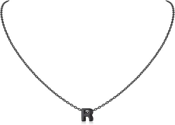 925 Sterling Silver Initial Necklace for Women Dainty Letter Jewelry Personalized Gift