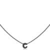 925 Sterling Silver Initial Necklace for Women Dainty Letter Jewelry Personalized Gift
