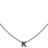 925 Sterling Silver Initial Necklace for Women Dainty Letter Jewelry Personalized Gift