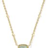 14k Gold-Plated Satellite Short Pendant Necklace, Fashion Jewelry for Women