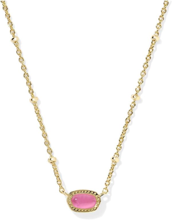 14k Gold-Plated Satellite Short Pendant Necklace, Fashion Jewelry for Women