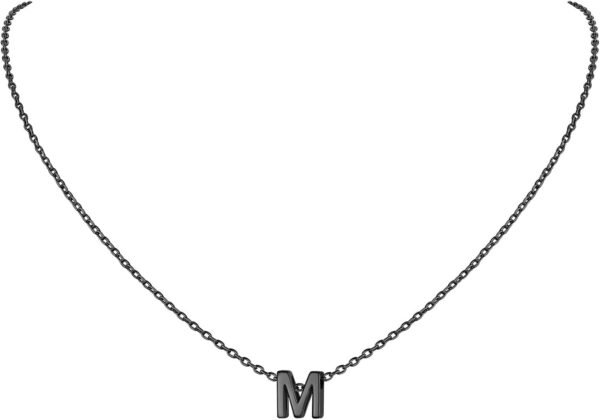 925 Sterling Silver Initial Necklace for Women Dainty Letter Jewelry Personalized Gift