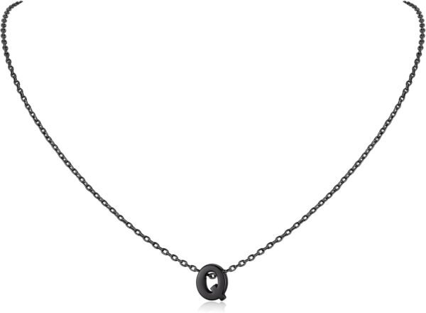 925 Sterling Silver Initial Necklace for Women Dainty Letter Jewelry Personalized Gift
