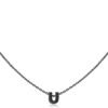 925 Sterling Silver Initial Necklace for Women Dainty Letter Jewelry Personalized Gift