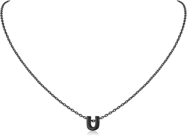 925 Sterling Silver Initial Necklace for Women Dainty Letter Jewelry Personalized Gift