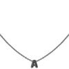 925 Sterling Silver Initial Necklace for Women Dainty Letter Jewelry Personalized Gift