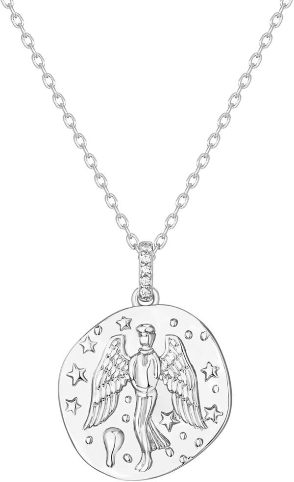 14K Gold Plated Engraved Coin Pendant Necklaces for Women | Byzantine Coin Pendants | Bohemian Necklace