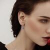 Hummingbird Earrings Bird Dangle 925 Sterling Silver Jewelry Gifts for Women