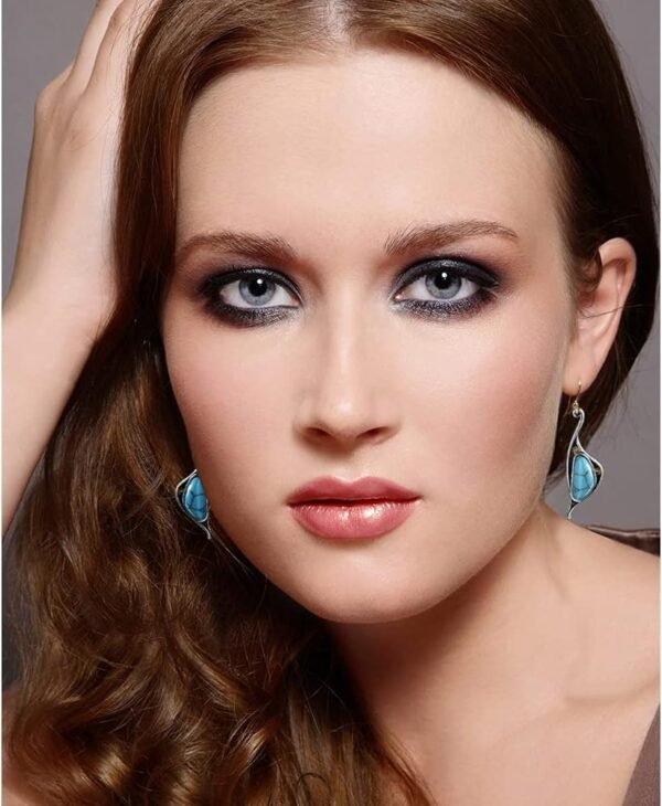 14 Pairs Vintage Teardrop Dangle Earrings for Women Boho Retro Leaf Drop Earring Set Bohemian Stylish Fashion Jewelry