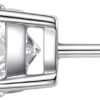 LAB-GROWN Round Cut Diamond Earrings 4 Prong (D-F Color, VS Clarity) Diamond Stud Earrings for Women, Elegant Stud Earrings