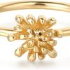 61oGEkr_G3L._AC_SL1500 Birth Flower Ring for Women 14K Gold Plated Floral Minimalist Stackable Finger Jewelry Birthday Gifts