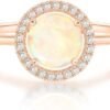 14K Gold Plated Crystal Birthstone Rings | Rings For Women