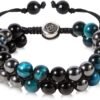 Triple Protection Bracelet - for Protect & Balance - Energy Crystal Handmade Bracelets for Men Women