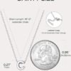 925 Sterling Silver Initial Necklace for Women Dainty Letter Jewelry Personalized Gift