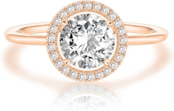 14K Gold Plated Crystal Birthstone Rings | Rings For Women