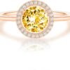 14K Gold Plated Crystal Birthstone Rings | Rings For Women