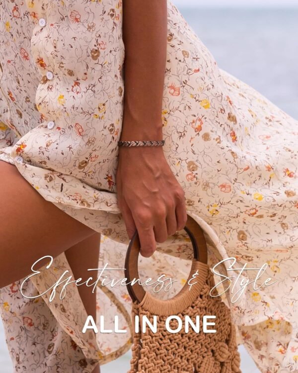 Copper Bracelets for Women, 99.99% Pure Copper Magnetic Bracelets with Effective Neodymium Magnets, Adjustable Jewelry Gift with Sizing Tool