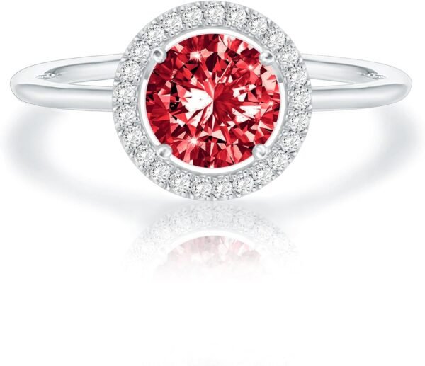 14K Gold Plated Crystal Birthstone Rings | Rings For Women